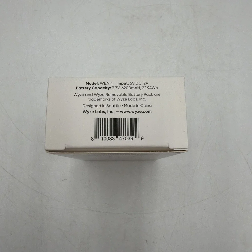 Removable Battery Pack Battery Cam Pro and Duo Cam Doorbell